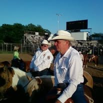 Tony Salmon at a rodeo