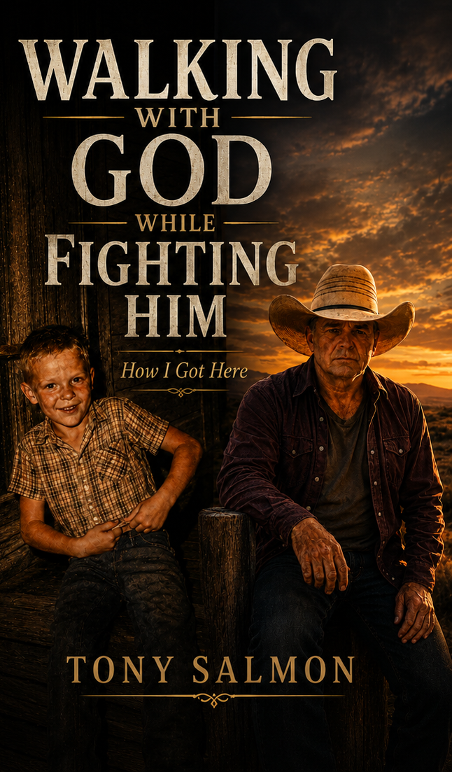 Walking With God While Fighting Him book cover